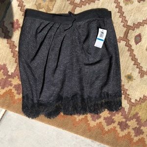 Jessica Simpson skirt with lace trim on bottom NWT